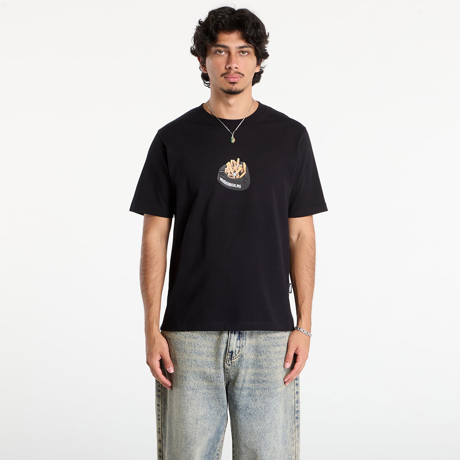 T-shirt Wasted Paris Wasted Paris Ashtray Graphic T-Shirt Sort | WP_000292, 0