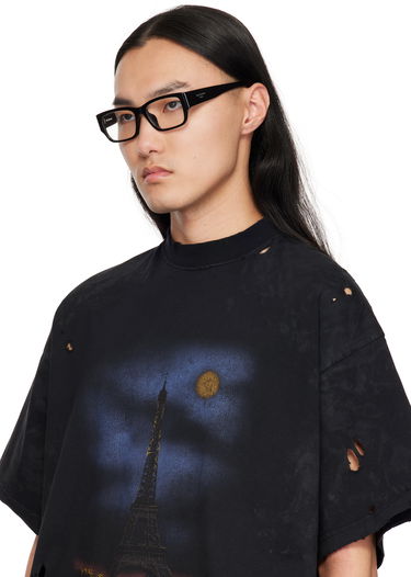 Solbriller Balenciaga Square Glasses Sort | BB0373OK-001, 3