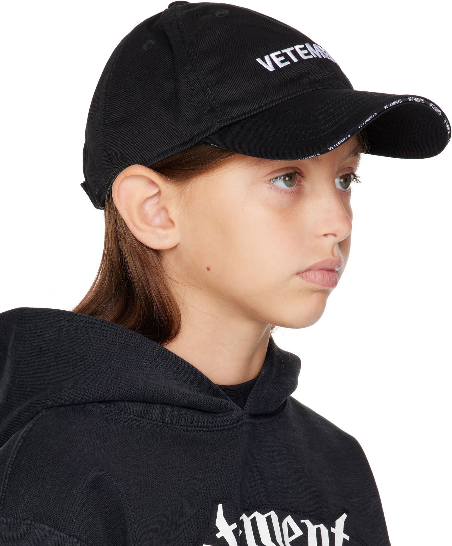 Kasket VETEMENTS Iconic Logo Cap Sort | KA10CA100B, 1