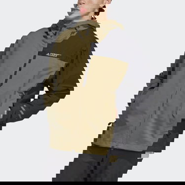 Vindjakke adidas Performance Terrex Multi RAIN.RDY 2.5-Layer Rain Jacket Grøn | HM4049, 6