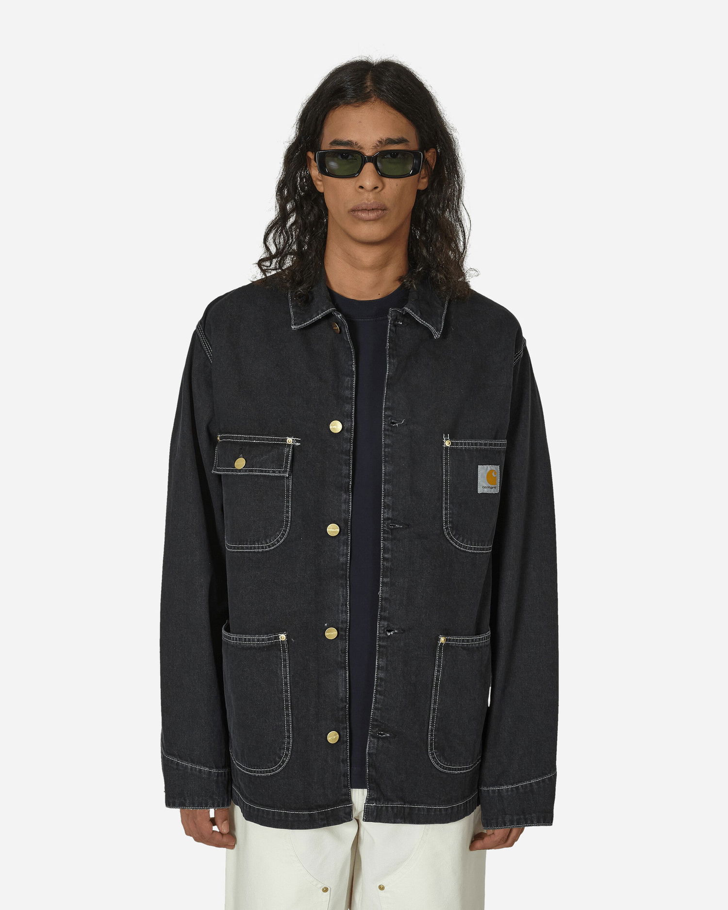 Frakker Carhartt WIP OG Chore Coat Sort | I031896 8906, 1
