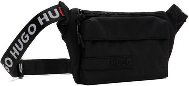 Taljetaske BOSS Logo Patch Belt Bag Sort | 50541968, 1