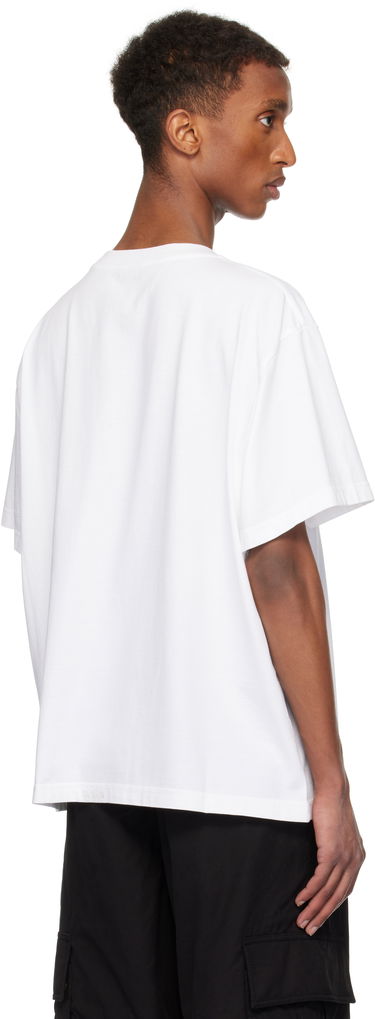 T-shirt We11done Multi Logo Graphic T-Shirt Hvid | WD-TT3-24-777-U-WH, 2