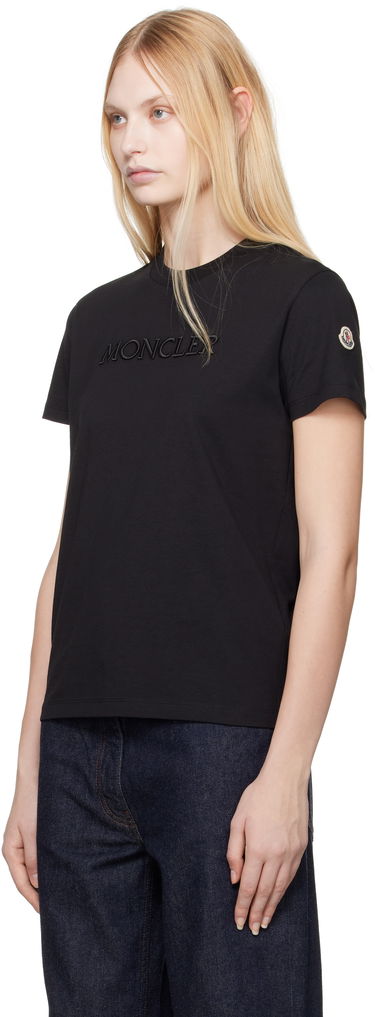 T-shirt Moncler SS Logo T-shirt Lyserød | K10938C0000889AUO, 3
