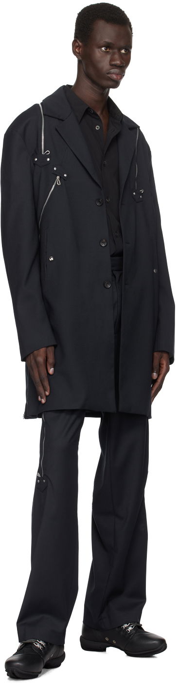 Jakke KIKO KOSTADINOV Kiko Kostadinov Knox Multi Zip Blazer Sort | KKAW24J03-44, 3