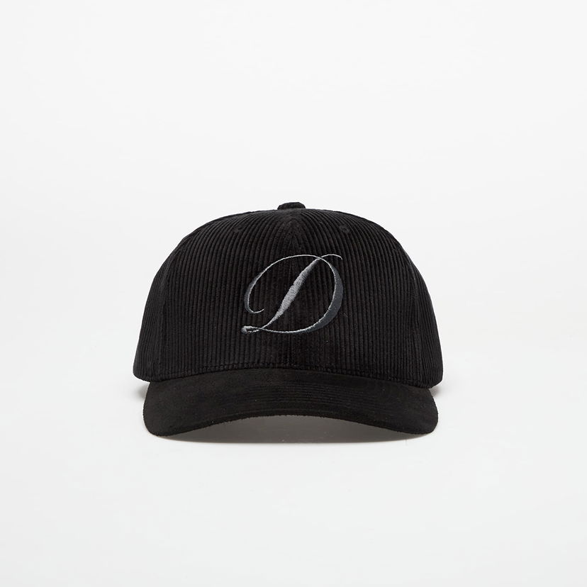 Kasket Dime DIME Corduroy Full Fit Cap Sort | DIMESU2525BLK