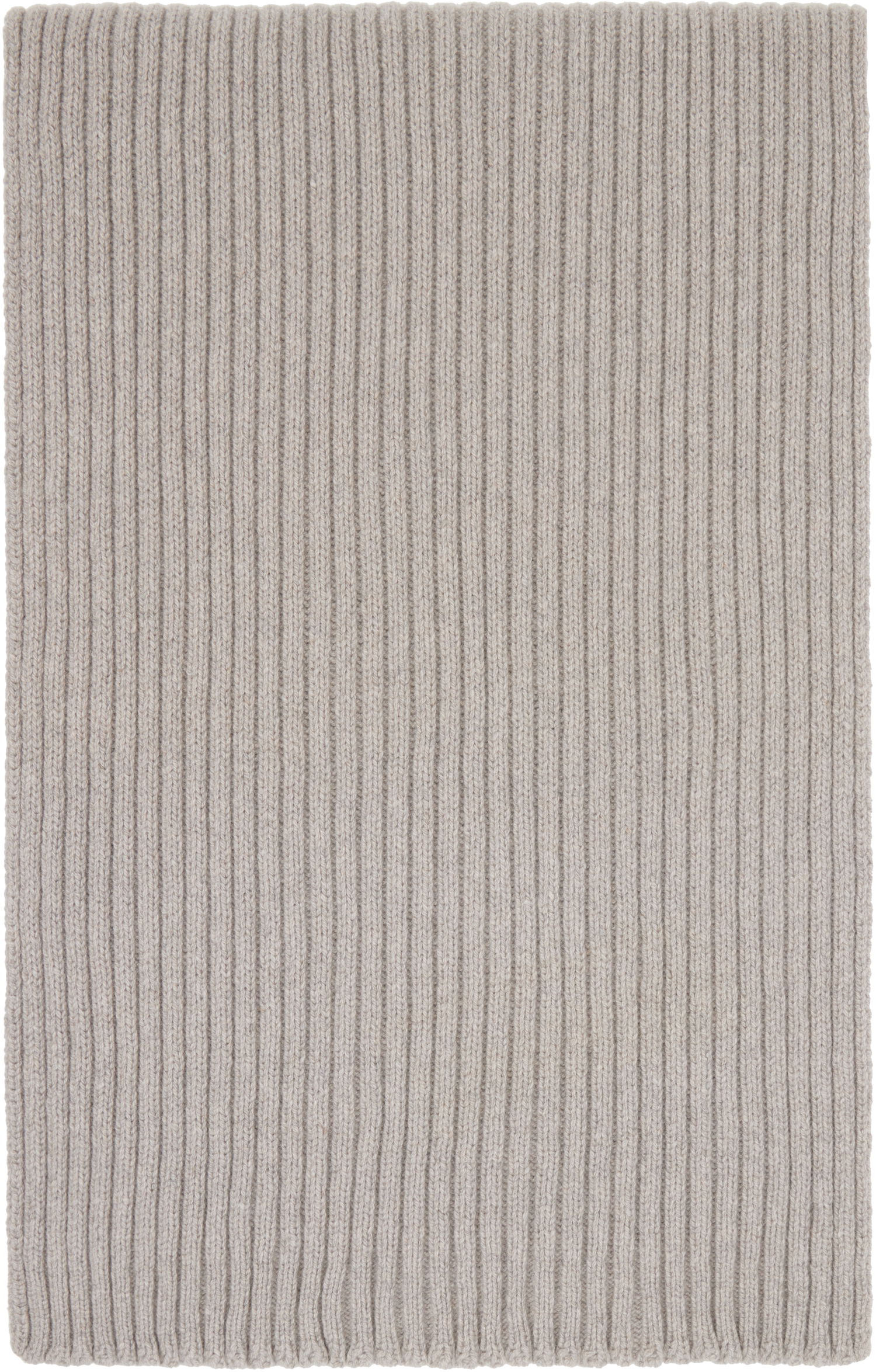 Tørklæde Rick Owens Rick Owens Concordians Long Knit Scarf Beige | RU02E1479 WSBR, 0