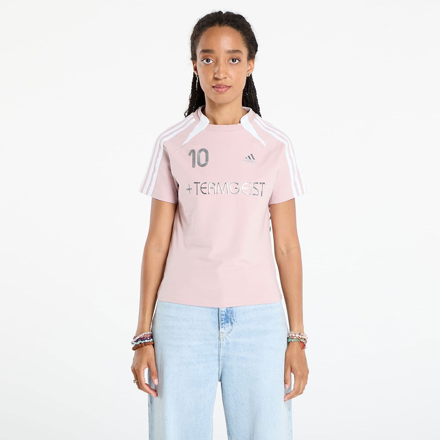 T-shirt adidas Originals Adilenium Season 4 Teamgeist Slim T-Shirt Lyserød | KE9811, 0