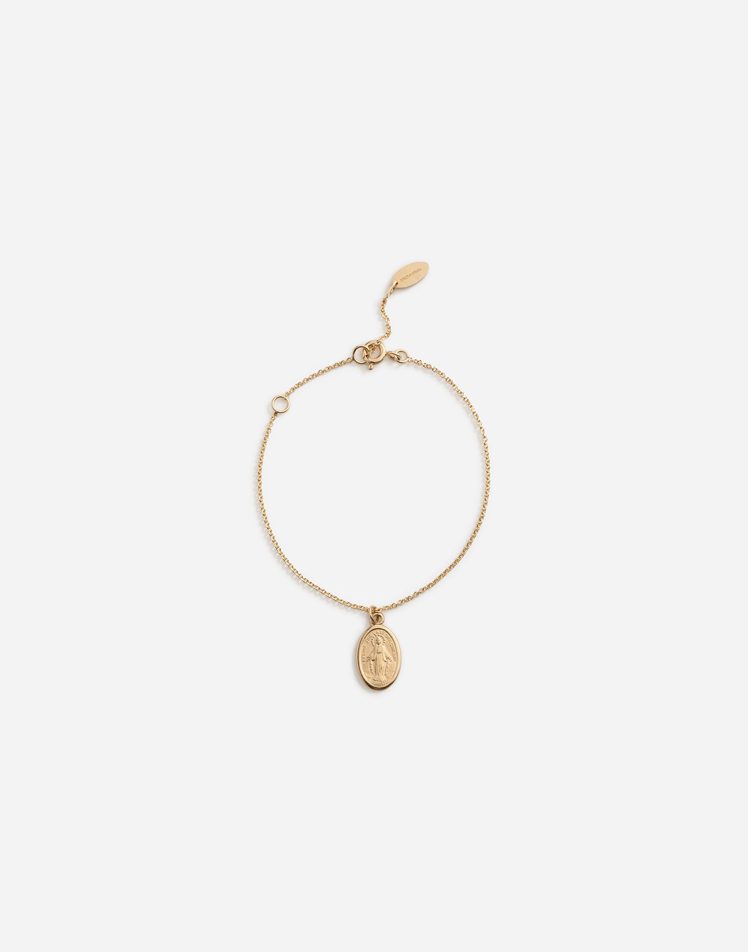Armbånd Dolce & Gabbana Dolce & Gabbana Virgin Mary Medallion Bracelet Metalisk | WBEJ2GW0001ZOO00, 0