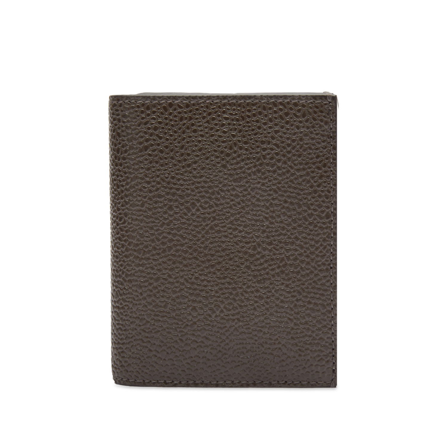 Tegnebog Thom Browne Thom Browne Pebble Grain Double Card Holder Brun | MAW021L-00198-206, 0