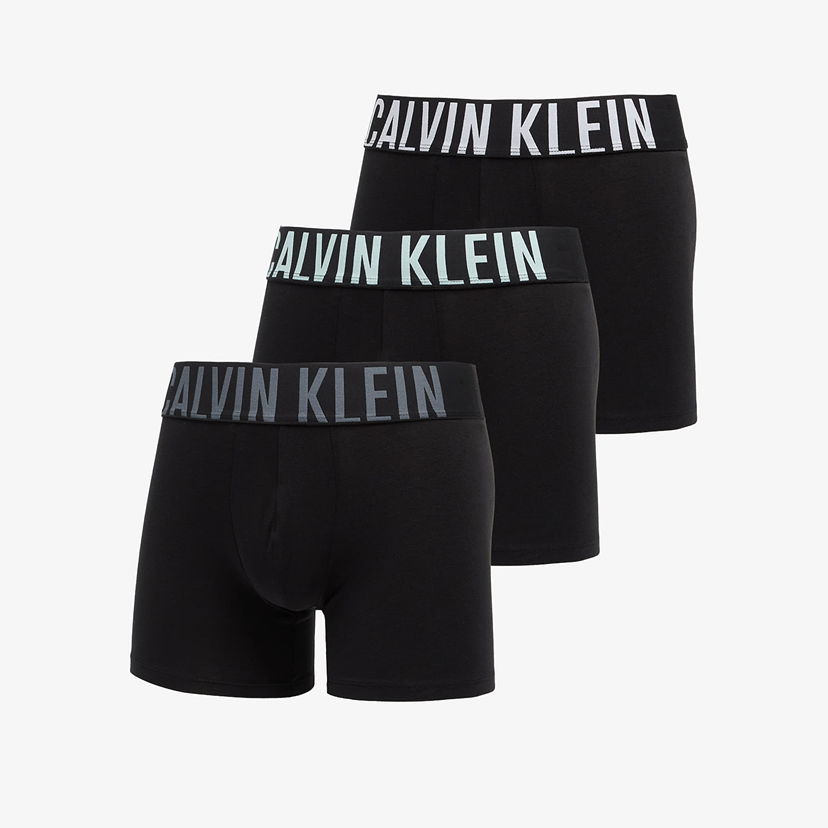 Boksere CALVIN KLEIN Calvin Klein Intense Power Cotton Boxer Brief 3-Pack Sort | 000NB3609A ZDO