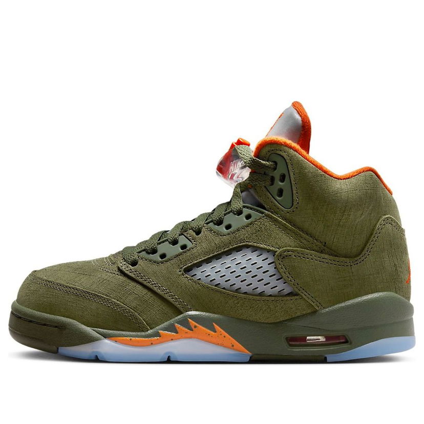 Tøj Jordan Air Jordan 5 Retro Grøn | 440888-308