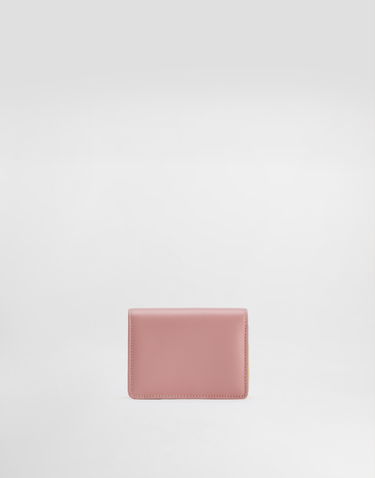 Tegnebog Dolce & Gabbana Dolce & Gabbana Calfskin Wallet with DG Logo Lyserød | BI1211A9M758B407, 2