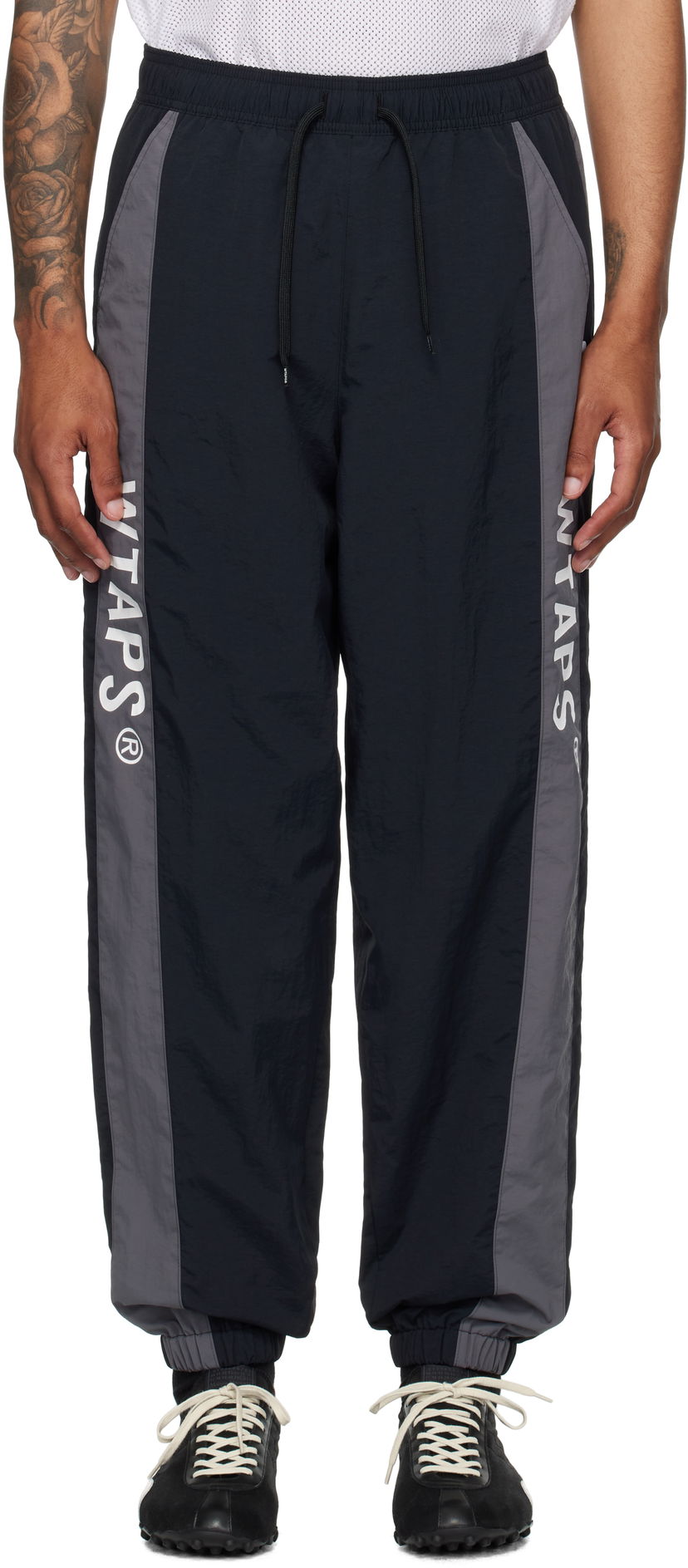 Joggingbukser WTAPS WTAPS Deli Track Pants Mørkeblå | 251CWDT-PTM07