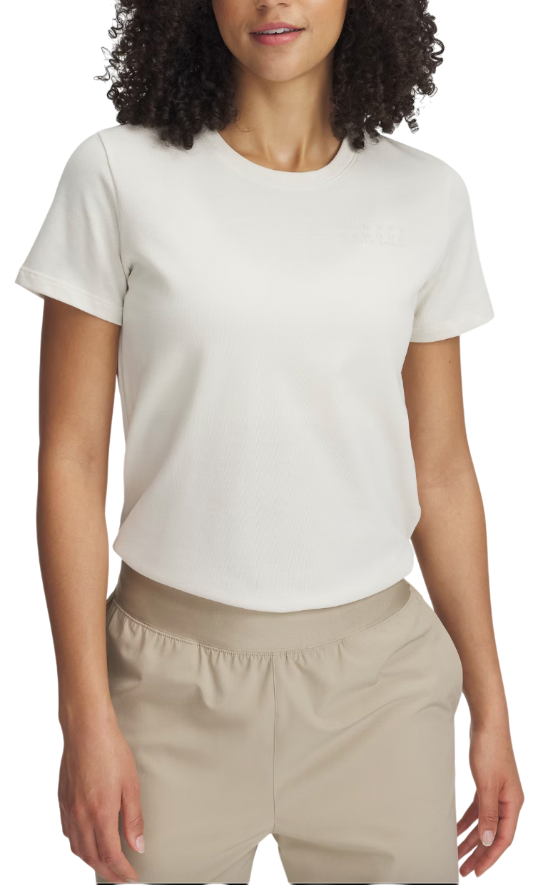 T-shirt Under Armour Under Armour HWT Branded Core Short Sleeve T-Shirt Hvid | 1389745-279