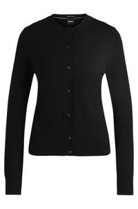 Merino Wool Button Cardigan