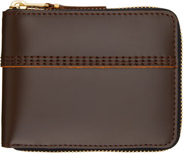 Tegnebog Comme des Garçons COMME des GARÇONS Triple Stitch Zip Wallet Brun | SA7100TS, 0