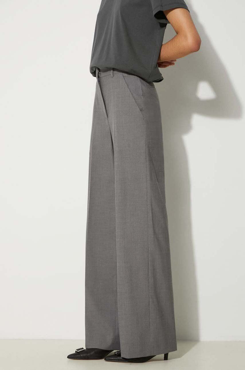 Bukser KENZO Cool Wool Wide Pants Grå | FE62PA0949RB.97, 0