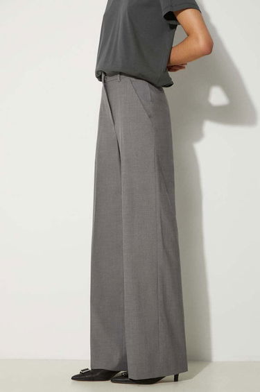 Bukser KENZO Cool Wool Wide Pants Grå | FE62PA0949RB.97, 0