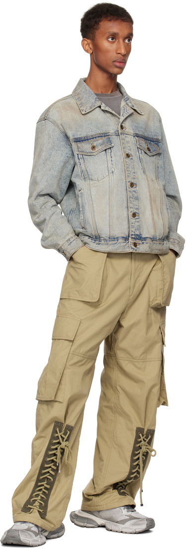 Jakke We11done We11done Washed Denim Jacket Blå | WD-DJ3-24-315-U-SK, 3