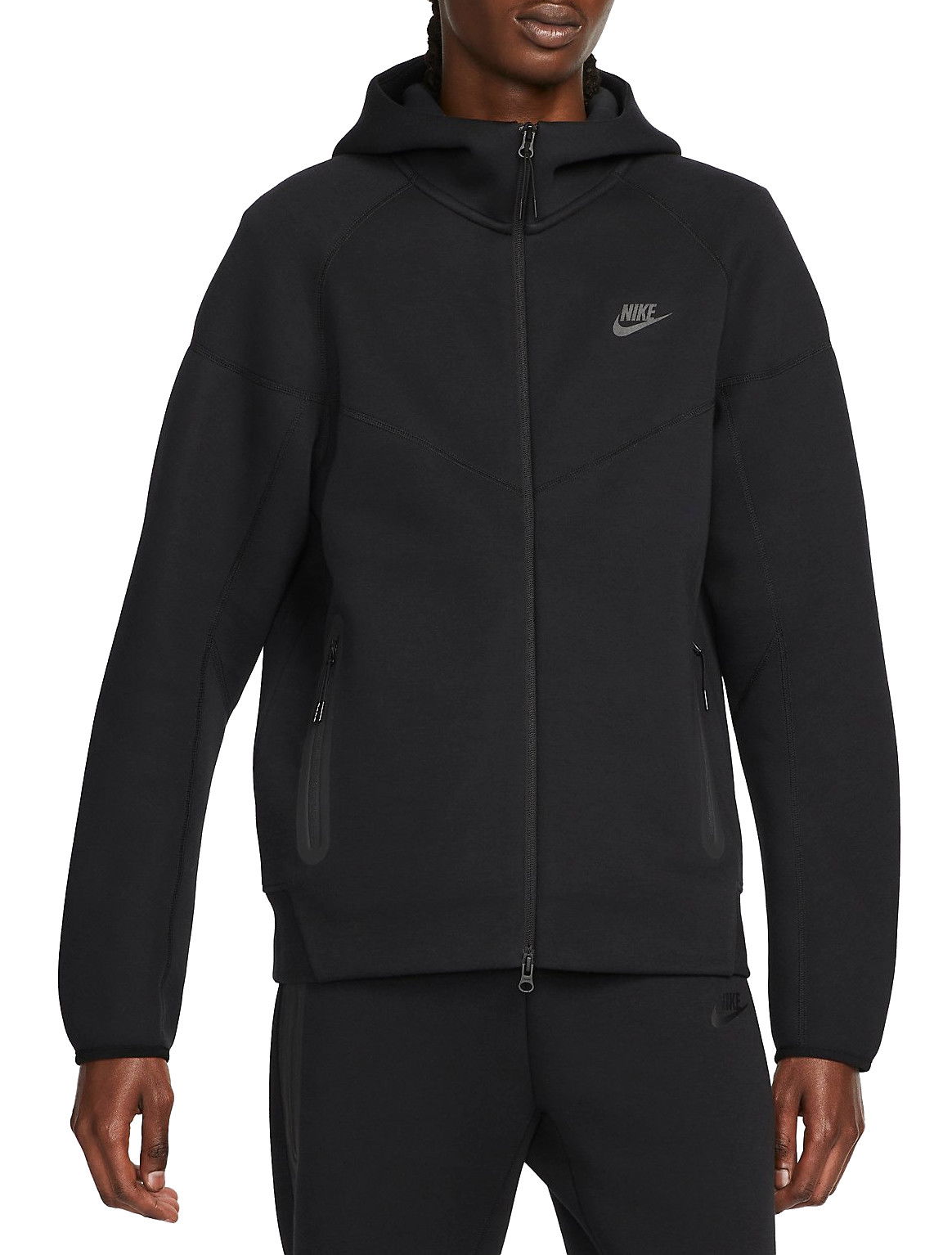 Sweatshirt Nike Tech Fleece Windrunner Sort | fb7921-010, 0