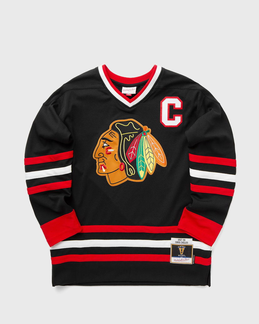 Jersey Mitchell & Ness NHL Chicago Blackhawks Alternate 1997 Chris Chelios Jersey Sort | JY8935-CBHBLCK