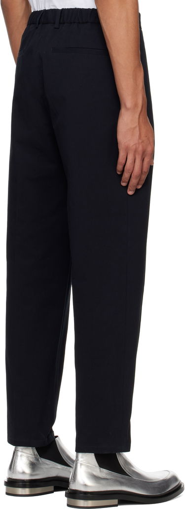 Bukser Jil Sander Jil Sander Tapered Trousers Mørkeblå | J21KA0011_J45286, 2