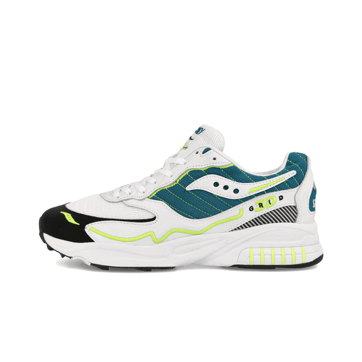 Sneakers og sko Saucony 3D Grid Hurricane "Green" Grøn | S70646-1, 0