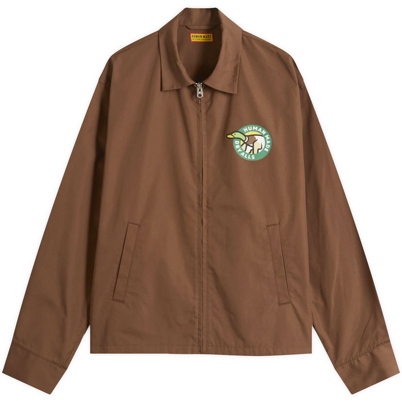 Jakke Human Made Human Made Drizzler Jacket, Size Large Brun | HM30JK037-BRN