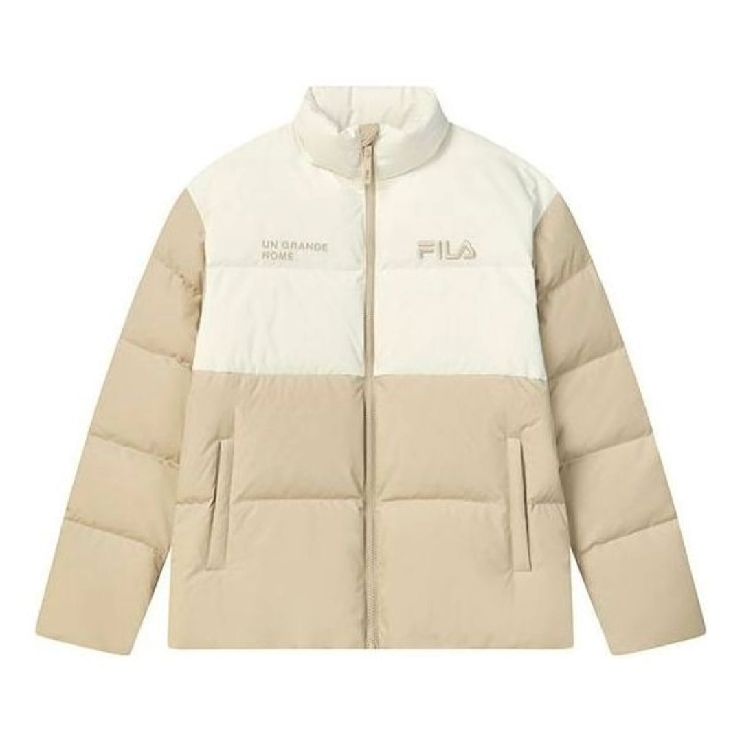 Puffer jakke FILA Down Jacket Beige | F11U249903F-LK, 0