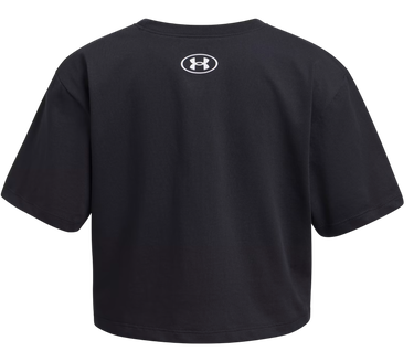 Crop top Under Armour Rival Short Sleeve T-Shirt Sort | 1389755-001, 1