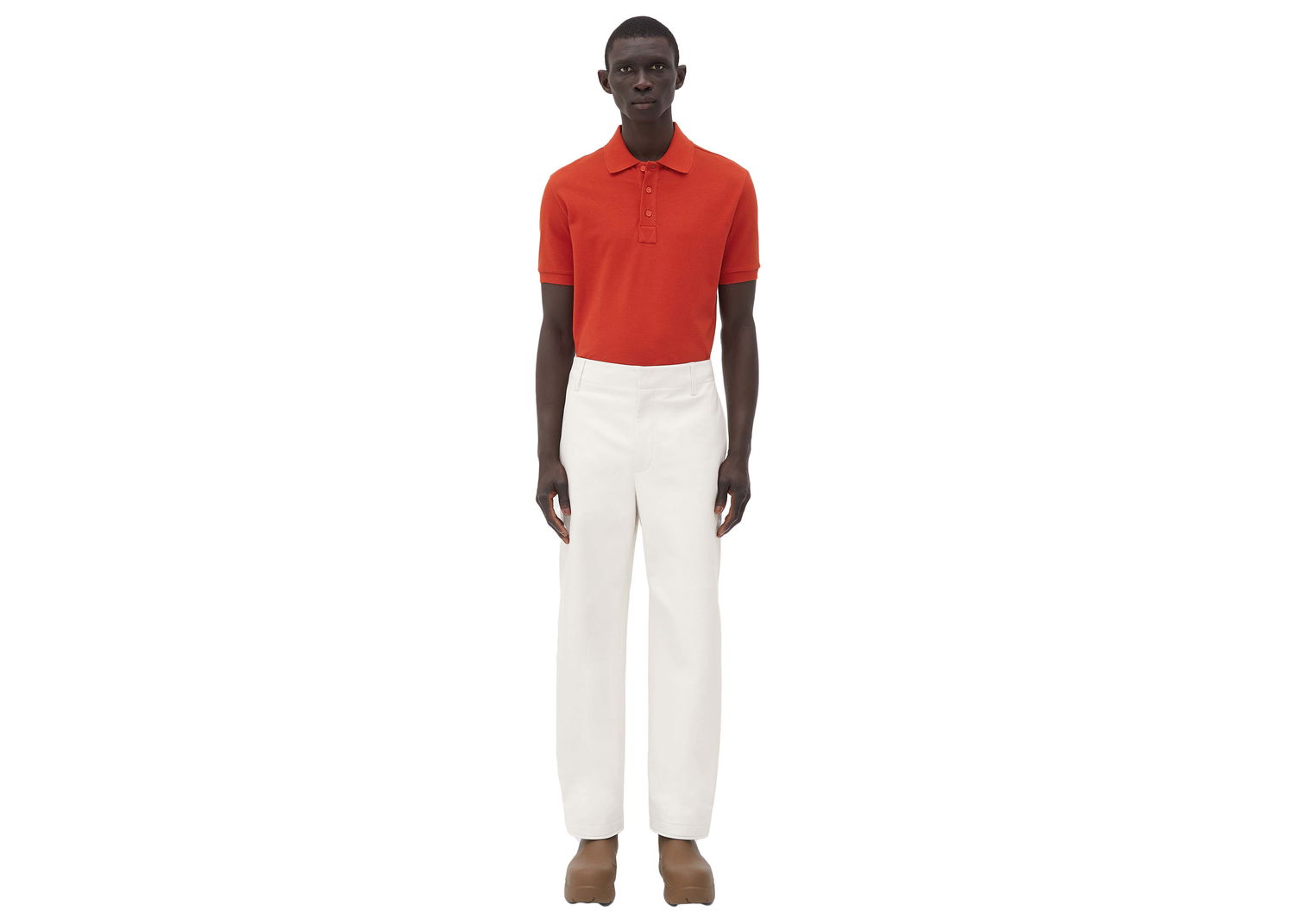 Polo skjorte Bottega Veneta Polo Tee Rød | 682544V01G06022, 0