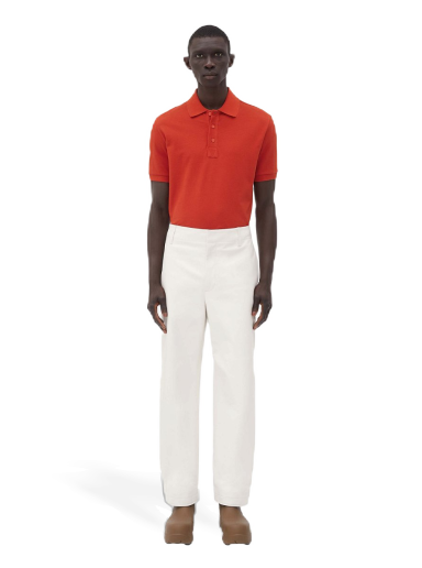 Polo skjorte Bottega Veneta Polo Tee Rød | 682544V01G06022