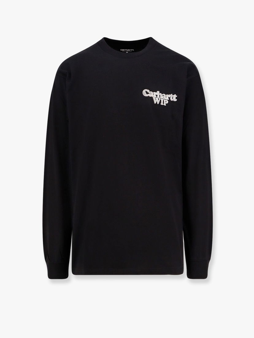 T-shirt Carhartt WIP Black Long Sleeve Graphic T-Shirt Sort | I0344030M4XX