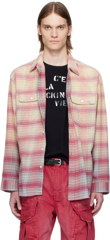 Skjorte R13 R13 Relaxed Plaid Work Shirt Flerfarvet | R13MR266-R506B, 0