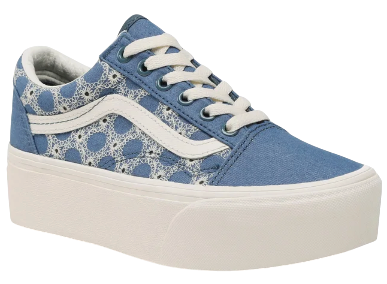 Sneakers og sko Vans Chaussures Denim Mix Old skool Mørkeblå | VN0A7Q5MBLU, 1