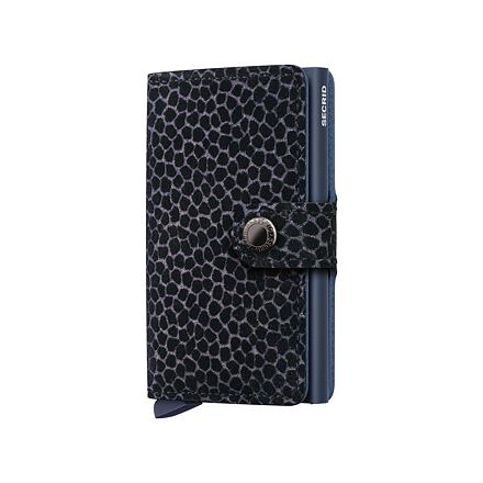 Tegnebog Secrid Slimwallet Giraffina Leather Wallet Mørkeblå | MGi-Blue, 0
