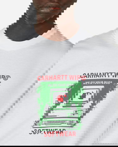 T-shirt Carhartt WIP Fixed Bugs Hvid | I033119 02XX, 5