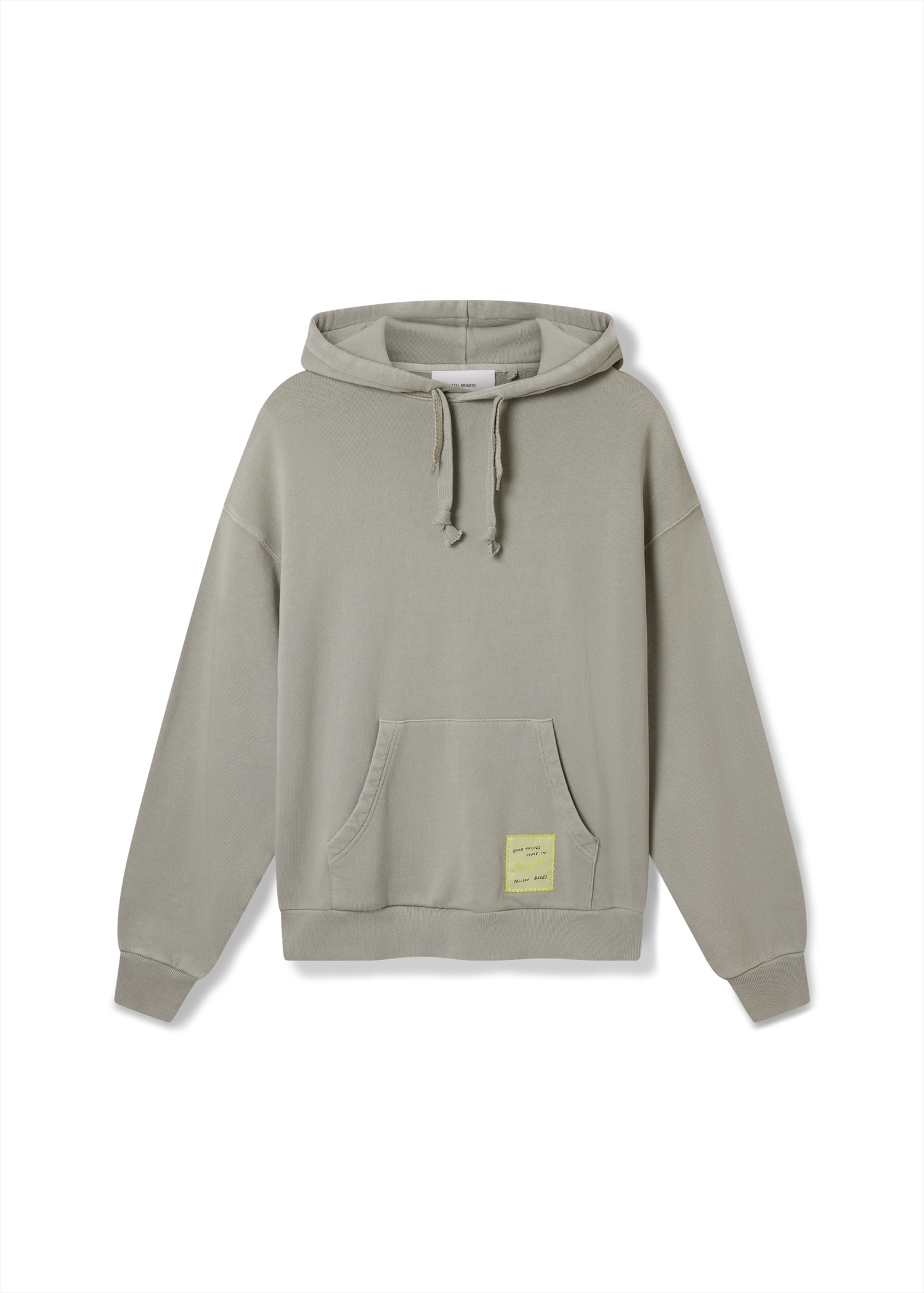 Sweatshirt AXEL ARIGATO Washed Patch Hoodie Grøn | A2993002, 0