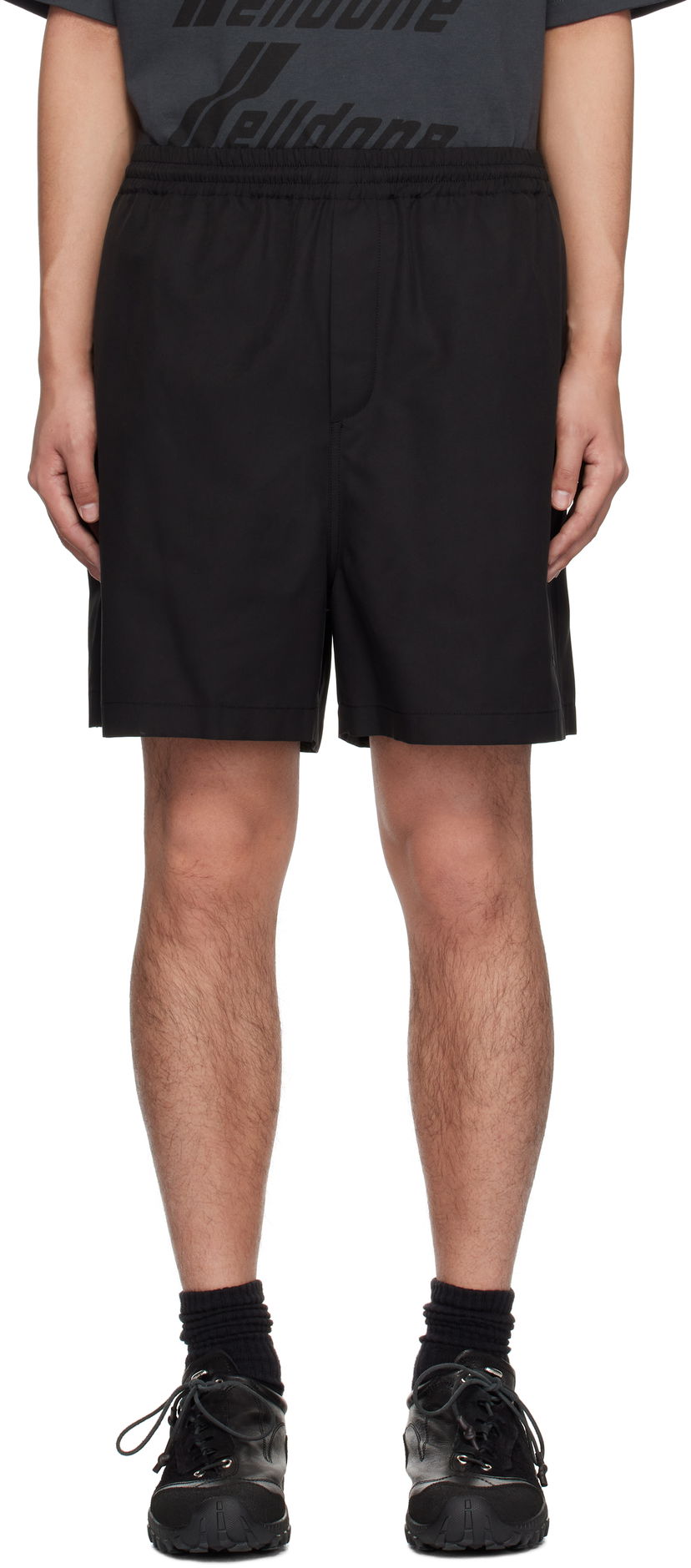 Shorts We11done We11done Track Shorts Sort | WD-PT0-25-211-M-BK