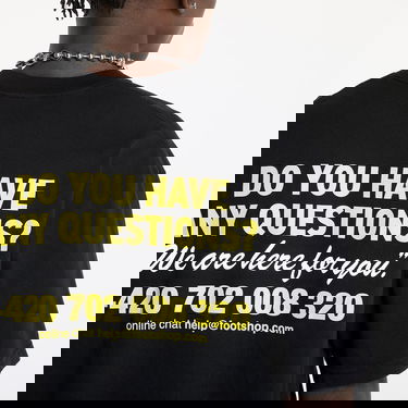 T-shirt Pleasures FTSHP x Questions T-Shirt Sort | P24W075 BLACK, 4