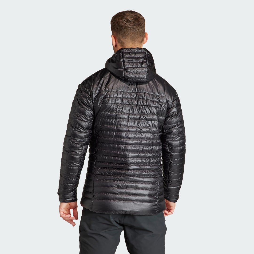 Jakke adidas Performance Terrex Techrock Down Sort | IB4177, 1