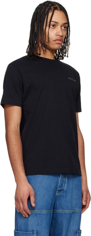 T-shirt Off-White Off-White Bookish Slim T-Shirt Sort | OMAA027C99JER01C1011, 1