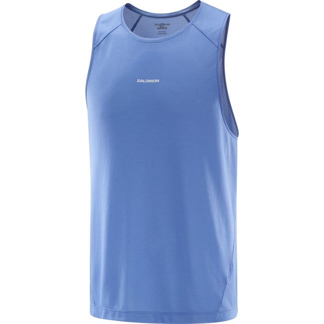 Tanktop Salomon Shakeout Core Tank Top Blå | LC2425000, 1