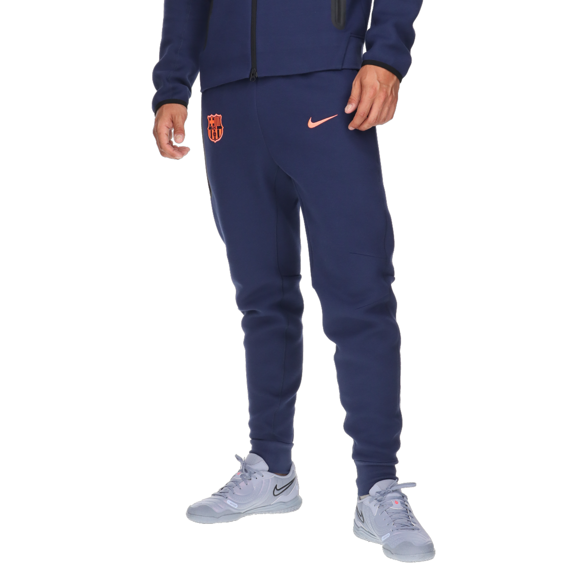 Joggingbukser Nike FC Barcelona TECH FLEEC JOGGER PANT 3R Mørkeblå | HQ1901-410, 0
