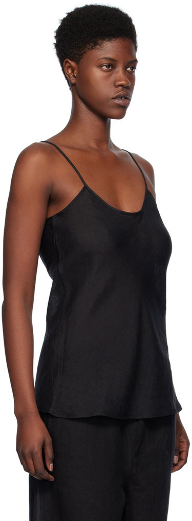 Tanktop Baserange Dydine Black Camisole Top Sort | TODY-SL-000, 4