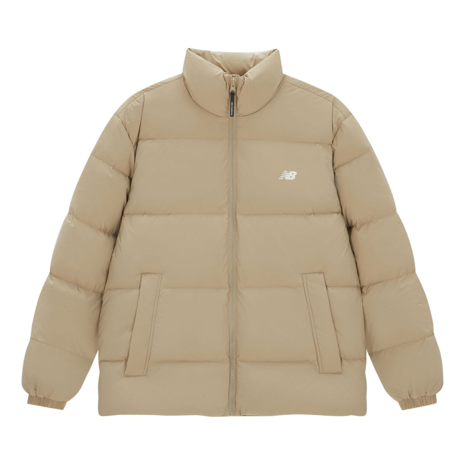 Puffer jakke New Balance NBX Down Jacket Beige | AMJ34324-SOT, 0