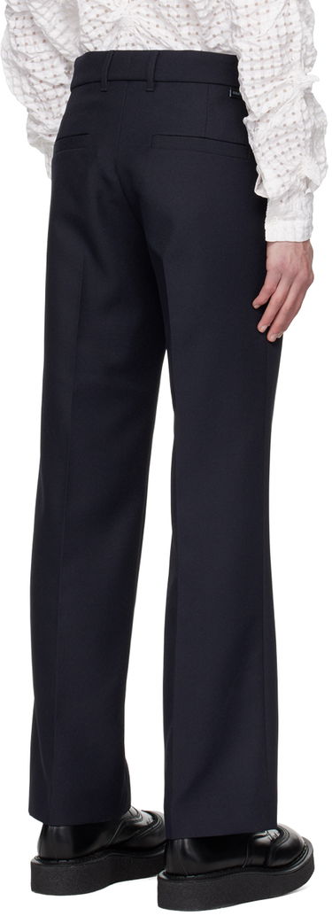 Bukser Courrèges Courrèges Creased Trousers Mørkeblå | 123CPA111PL0056, 2
