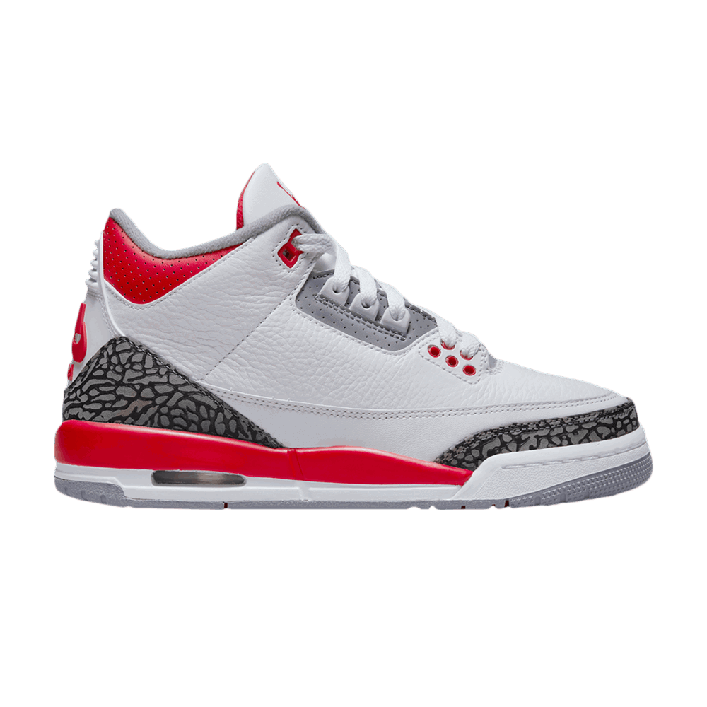 Sneakers og sko Jordan Air Jordan 3 Retro "Fire Red" 2022 GS Hvid | DM0967-160, 0