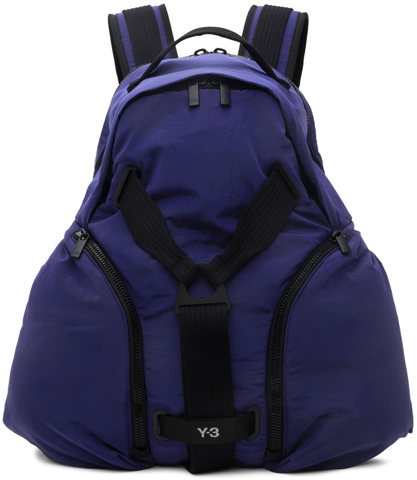 Rygsæk Y-3 Blue Utility Mørkeblå | IK7226, 0